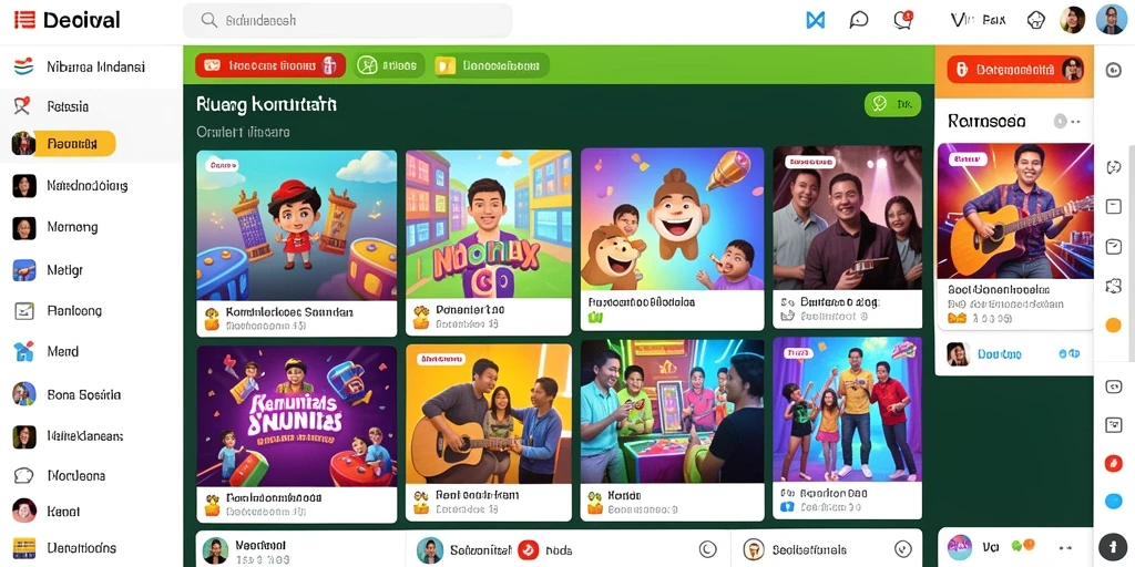 Tampilan antarmuka yang menarik dan user-friendly.