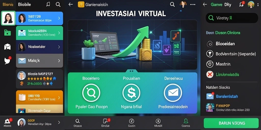 Tampilan antarmuka yang menarik dan modern.
