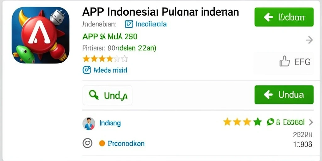 Tampilan layar awal yang menarik dan mudah dinavigasi.