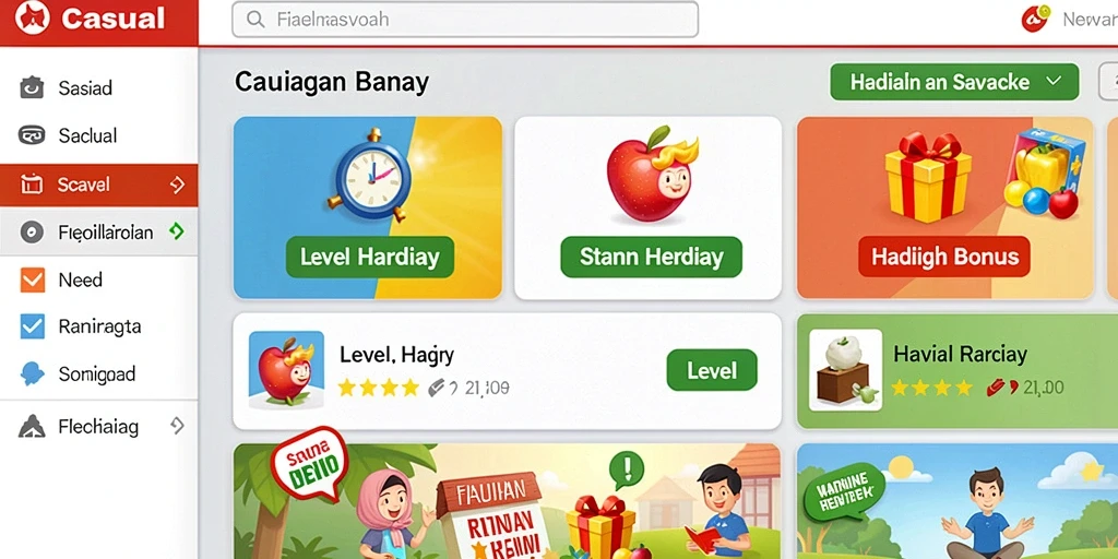 Tampilan antarmuka yang menarik dan user-friendly.