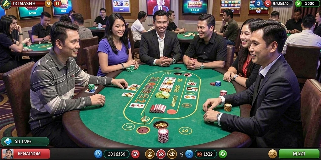 Tampilan menu utama yang menarik dan mudah dinavigasi.