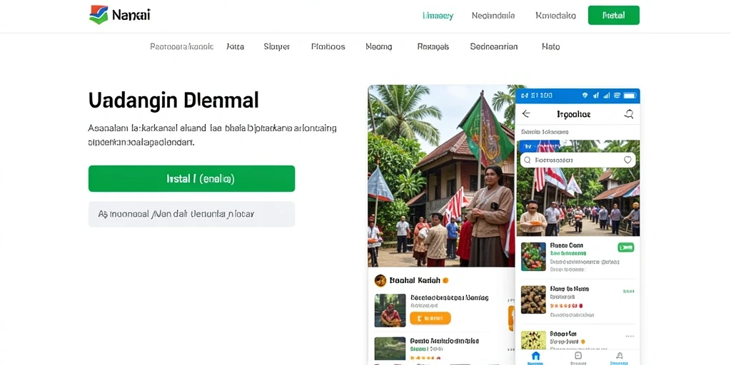 Antarmuka yang menarik dan mudah dinavigasi.