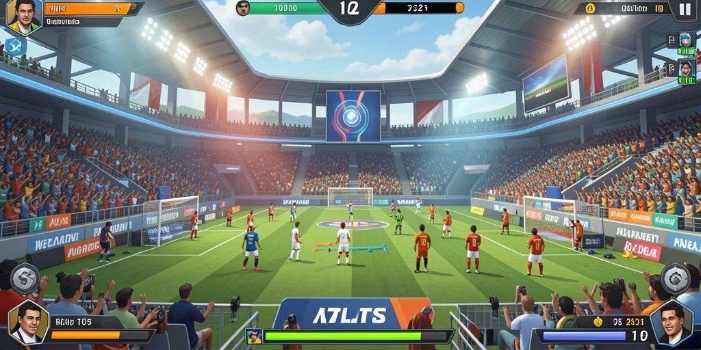 Tampilan karakter utama dalam MEGAIDR yang penuh warna.