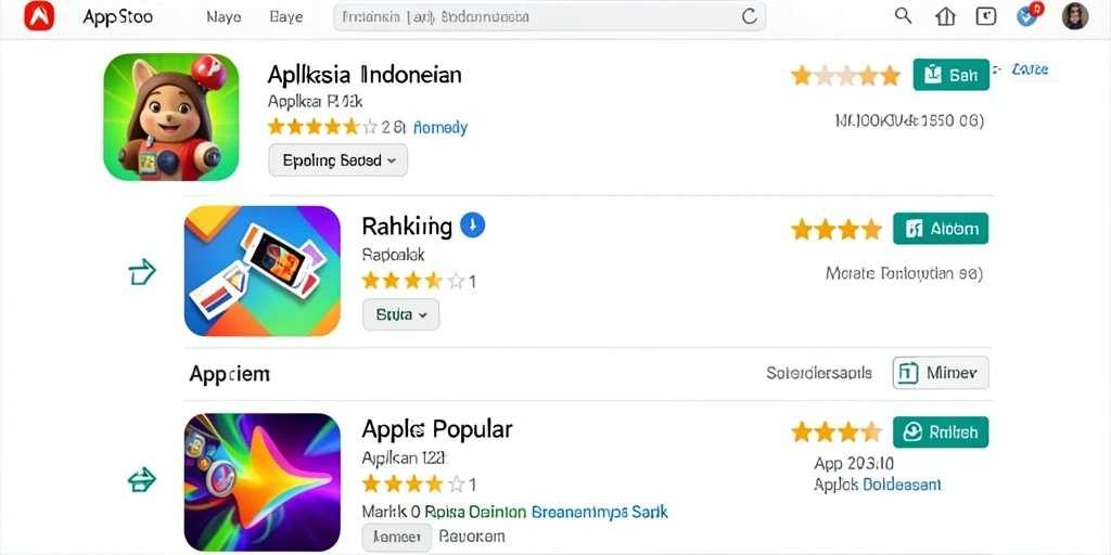 Tampilan menu utama yang menarik dan mudah digunakan.