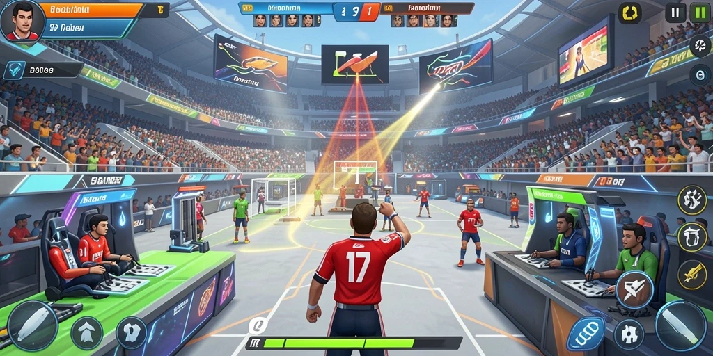 Screenshot menampilkan antarmuka permainan yang menarik.