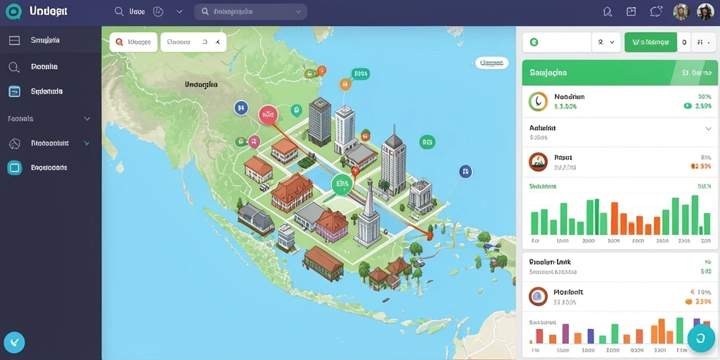 Tampilan karakter yang detail dan menarik.
