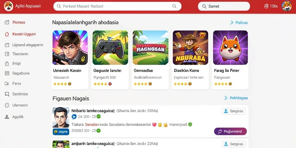 Tampilan antarmuka yang menarik dan mudah digunakan.