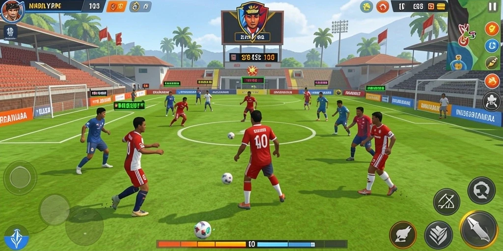 Tampilan awal dunia SL999 yang mengesankan.