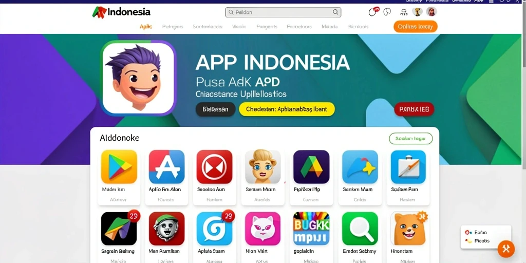Tampilan grafis yang menakjubkan dari dunia permainan.
