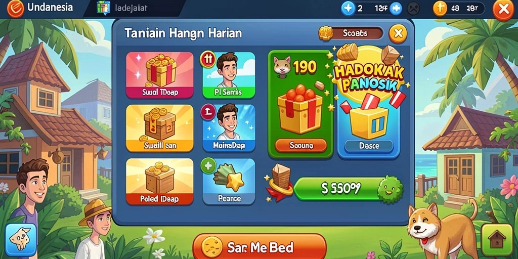 Tampilan utama SULTANTOTO yang menarik dan modern.