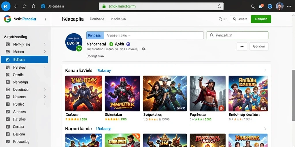 Menggambarkan antarmuka utama game UNTUNG88 yang menarik.